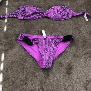 VS Pink bandeau bikini